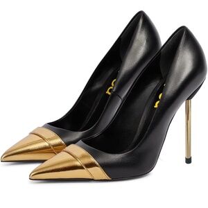 FSJ Black & Gold Pumps *** NEW!!!